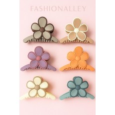 Fashion Alley 11 Cm Matt Hair Claw For Women Pack Of 12