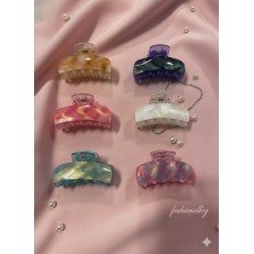 Fashion Alley 5 Cm Hair Claw For Women Pack Of 12 Pc