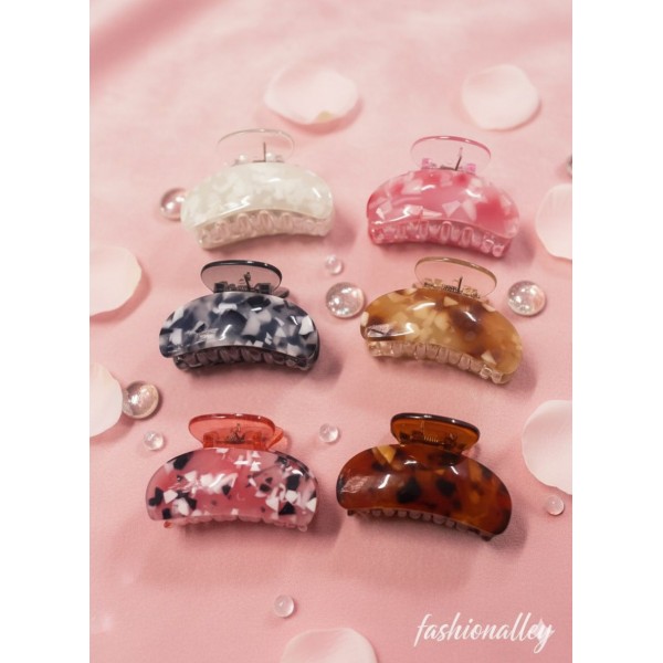 Fashion Alley 5.5 Cm Hair Claw For Women Pack Of 12 Pc