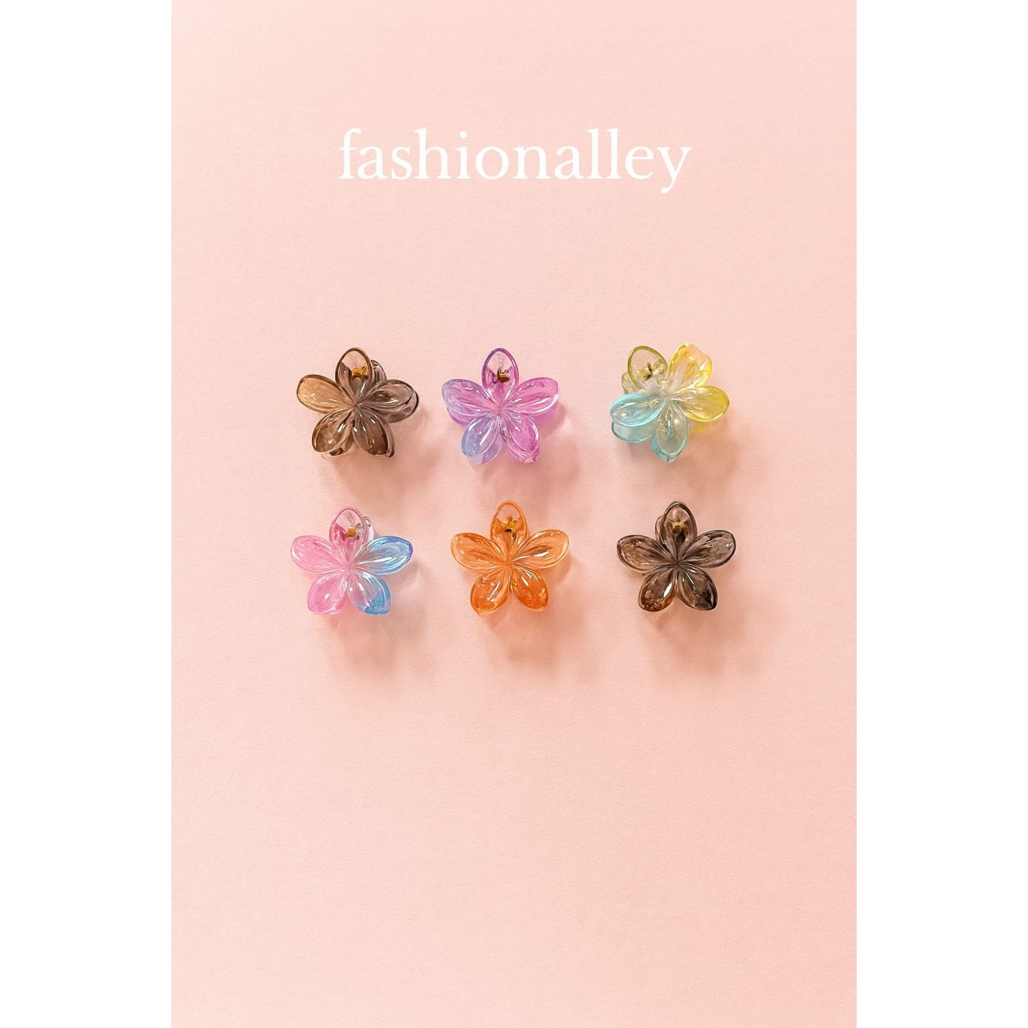 Fashion Alley 3 Cm Flower Hair Claw For Women Pack Of 24 Pc Fashion Alley 3 Cm Flower Hair Claw For Women Pack Of 24 Pc