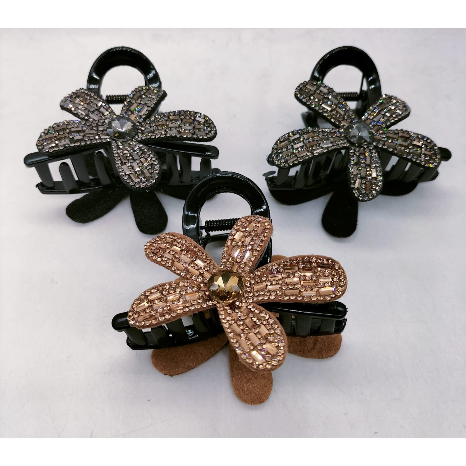 Fashion Alley 9 CM Hair Claw For Women Pack Of 12