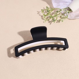 Fashion Alley 11 CM Matt Hair Claw For Women Pack Of 12