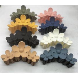 Fashion Alley 11 Cm Matt Hair Claw For Women Pack Of 12