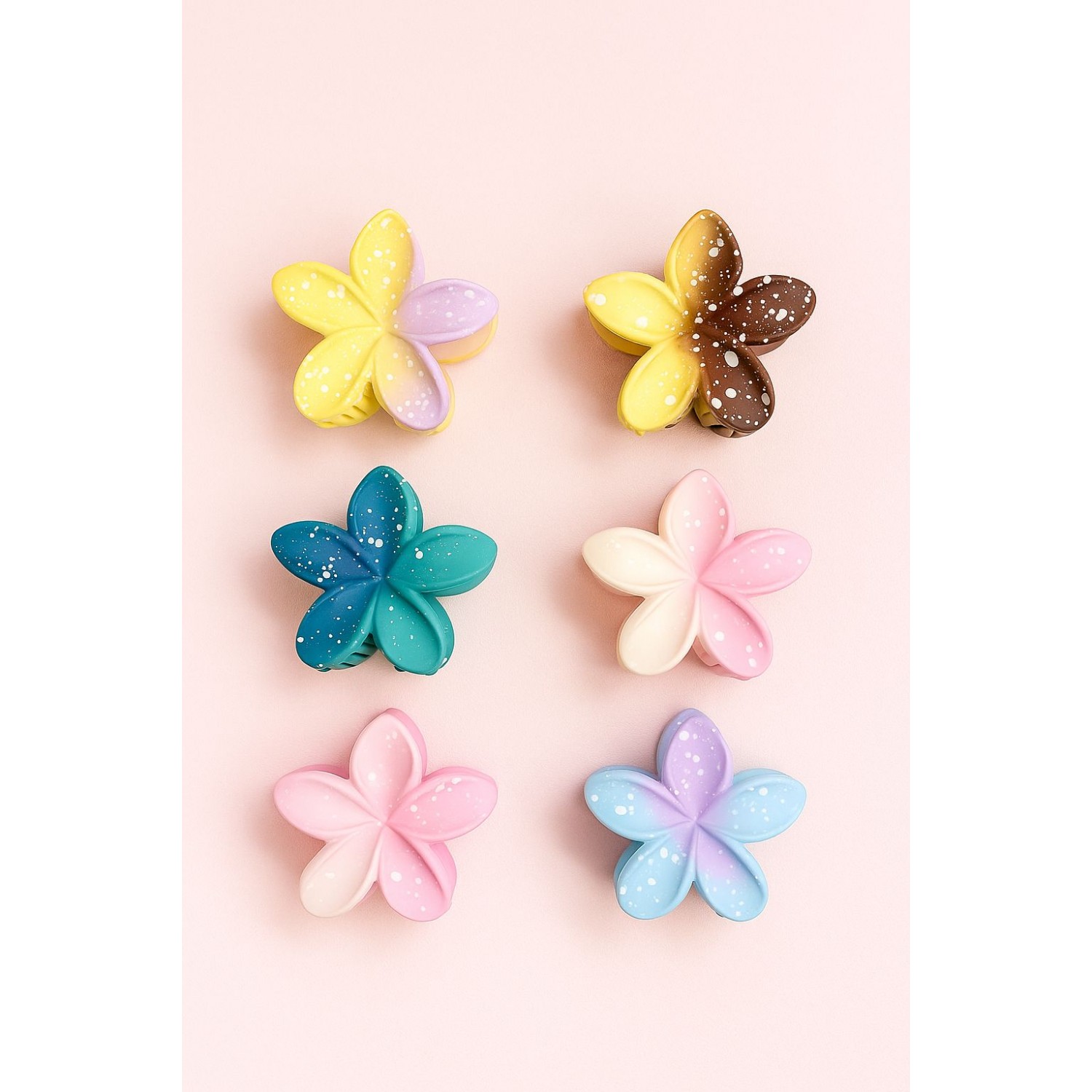 Fashion Alley 7 CM Matt Hair Claw For Women Pack Of 12 Pc Fashion Alley 7 CM Matt Hair Claw For Women Pack Of 12 Pc