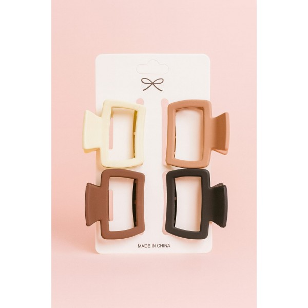 Fashion Alley 5 Cm Hair Claw For Women Pack Of 96 Pc Fashion Alley 5 Cm Hair Claw For Women Pack Of 96 Pc