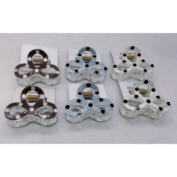 Bofeini 6 Cm Hair Claw For Women Pack Of 12