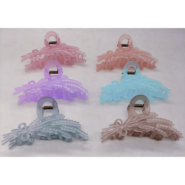 Fashion Alley 11 Cm Matt Hair Claw For Women Pack Of 12