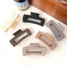 Fashion Alley 8.5 CM Matt Hair Claw For Women [Pack Of 12]