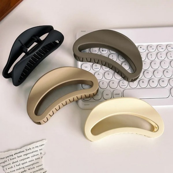 Fashion Alley 13 Cm Matt Hair Claw For Women Pack Of 12