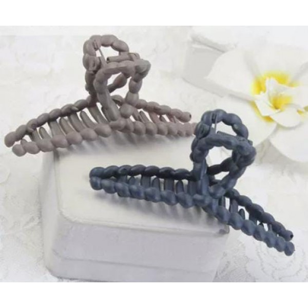 Fashion Alley 7 CM Mate Hair Claw For Women [Pack Of 12]