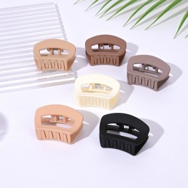 Fashion Alley 10 Cm Matt Hair Claw For Women Pack Of 12
