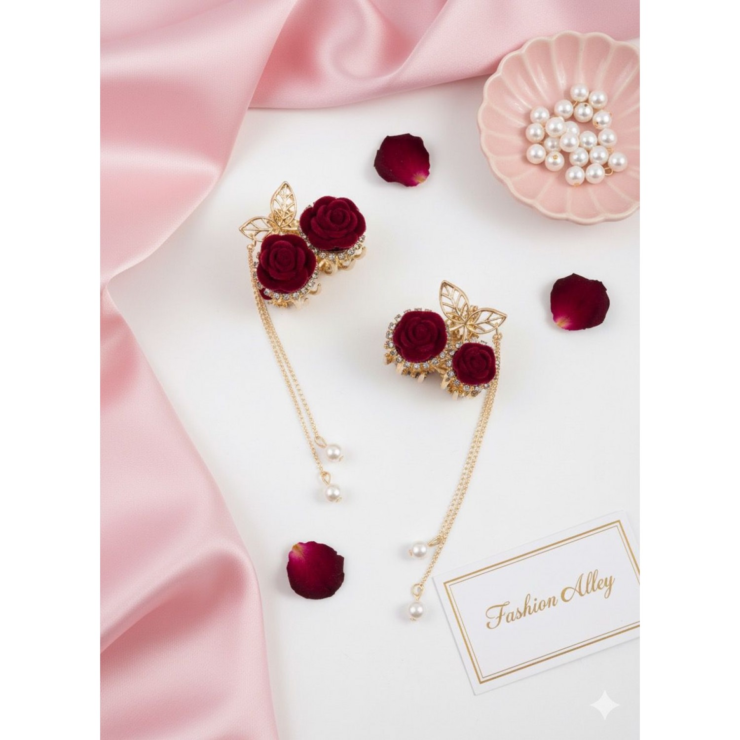 Fashion Alley 4.5 Cm Cherry Shape Hair Claw For Women Pack Of 12 Fashion Alley 4.5 Cm Cherry Shape Hair Claw For Women Pack Of 12