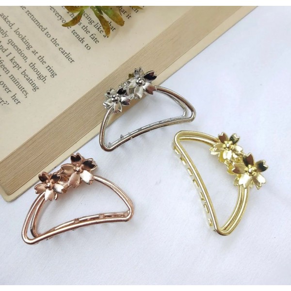 Fashion Alley Random Design Metal Hair Claw [Pack Of 12]