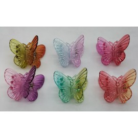 Fashion Alley Butterfly Hair Claw [Pack Of 12]