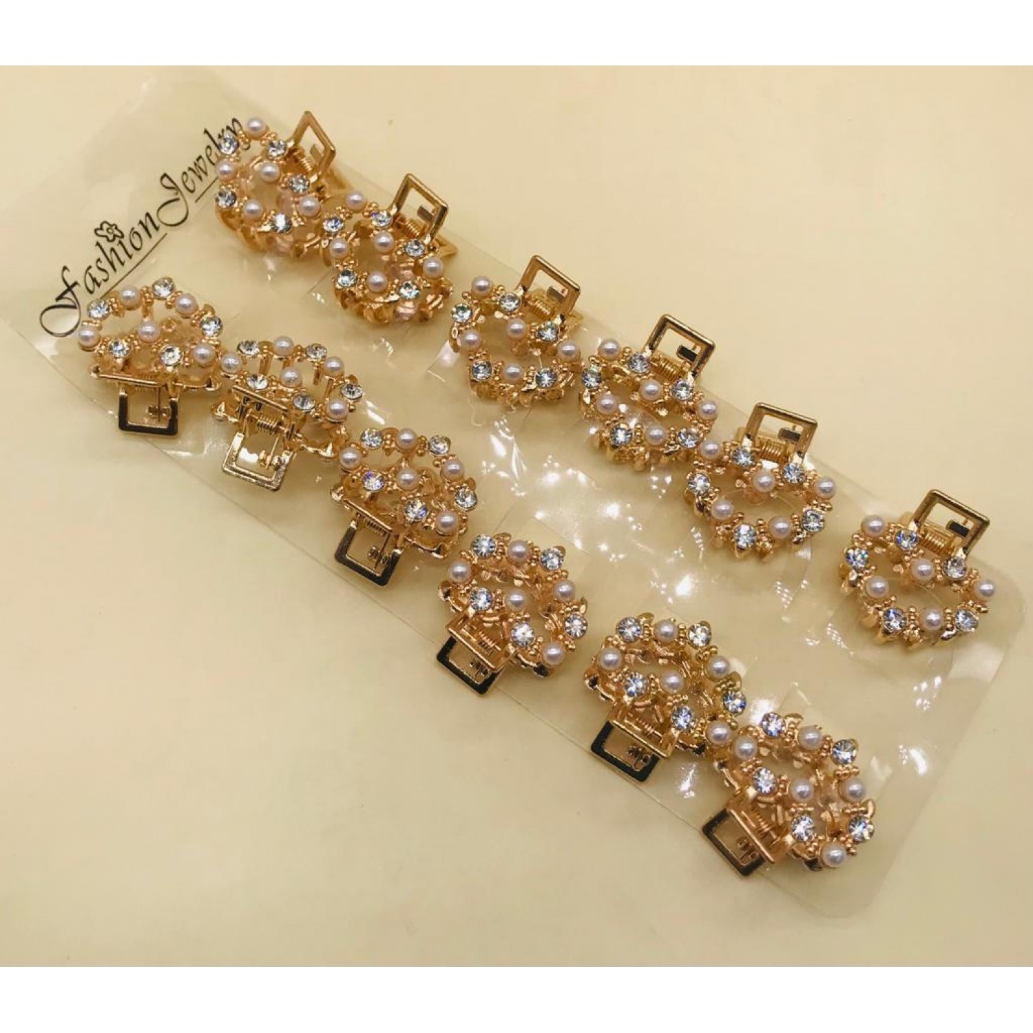 Fashion Alley Random Shape Hair Claw ( Pack of 12 ) Fashion Alley Random Shape Hair Claw ( Pack of 12 )