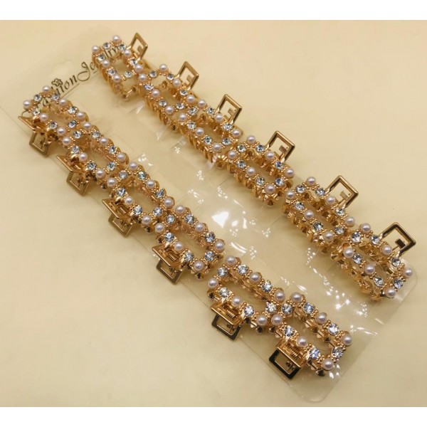 Fashion Alley Random Shape Hair Claw ( Pack of 12 ) Fashion Alley Random Shape Hair Claw ( Pack of 12 )