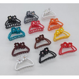 Fashion Alley 5 CM Made In Korea Hair Claw For Women [Pack Of 12]