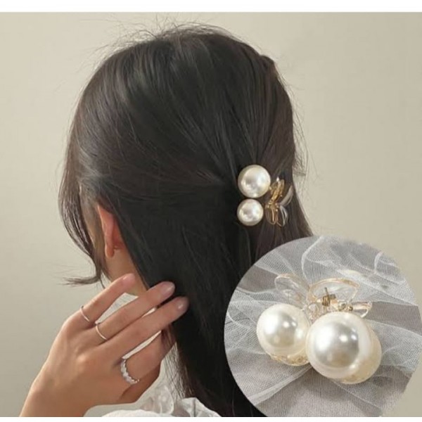 Fashion Alley 3 Cm Cherry Shape Hair Claw For Women [Pack Of 12]