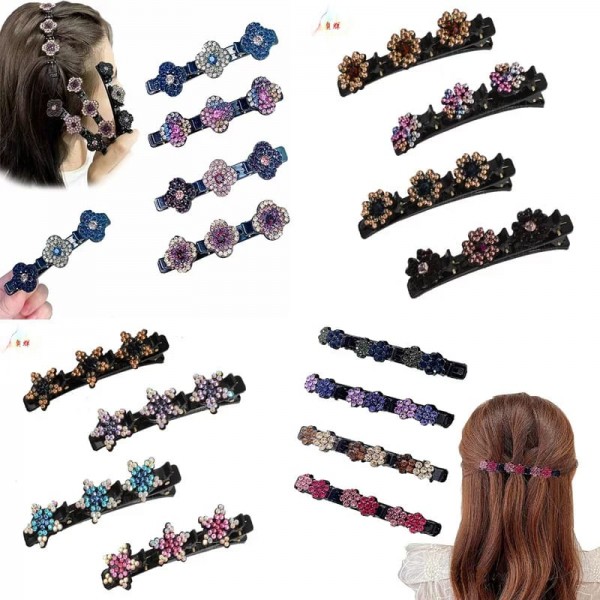 Fashion Alley Assorted Design Mini Side Hair Claw [Pack Of 12]