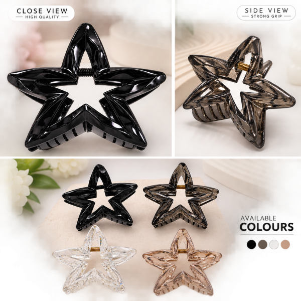 Fashion Alley 9Cm Hair Claw For Women Pack Of 12 Pc Fashion Alley 9Cm Hair Claw For Women Pack Of 12 Pc