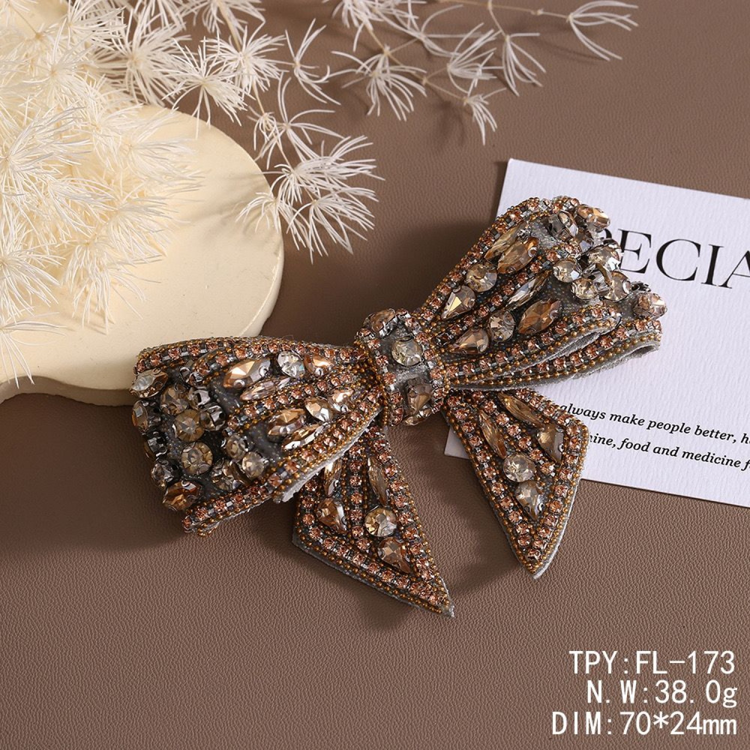 Fashion Alley 9 Cm Crystal Bow Hair Pin For Women Pack Of 12 Pc Fashion Alley 9 Cm Crystal Bow Hair Pin For Women Pack Of 12 Pc