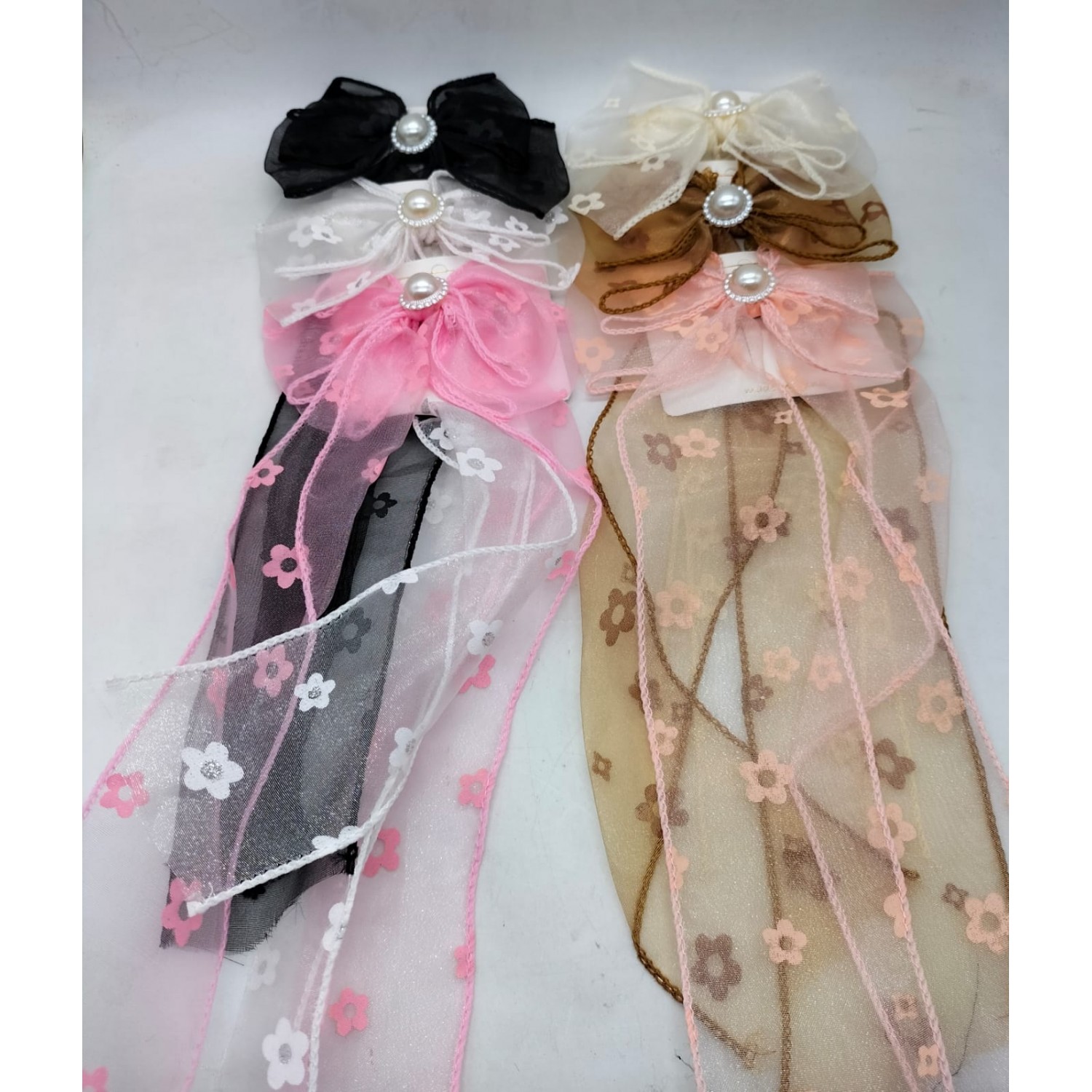 Fashion Alley Bow Hair Pin For Women Pack Of 12 Pc