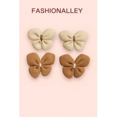 Fashion Alley Bow Hair Pin For Kids Pack Of 12 Pc