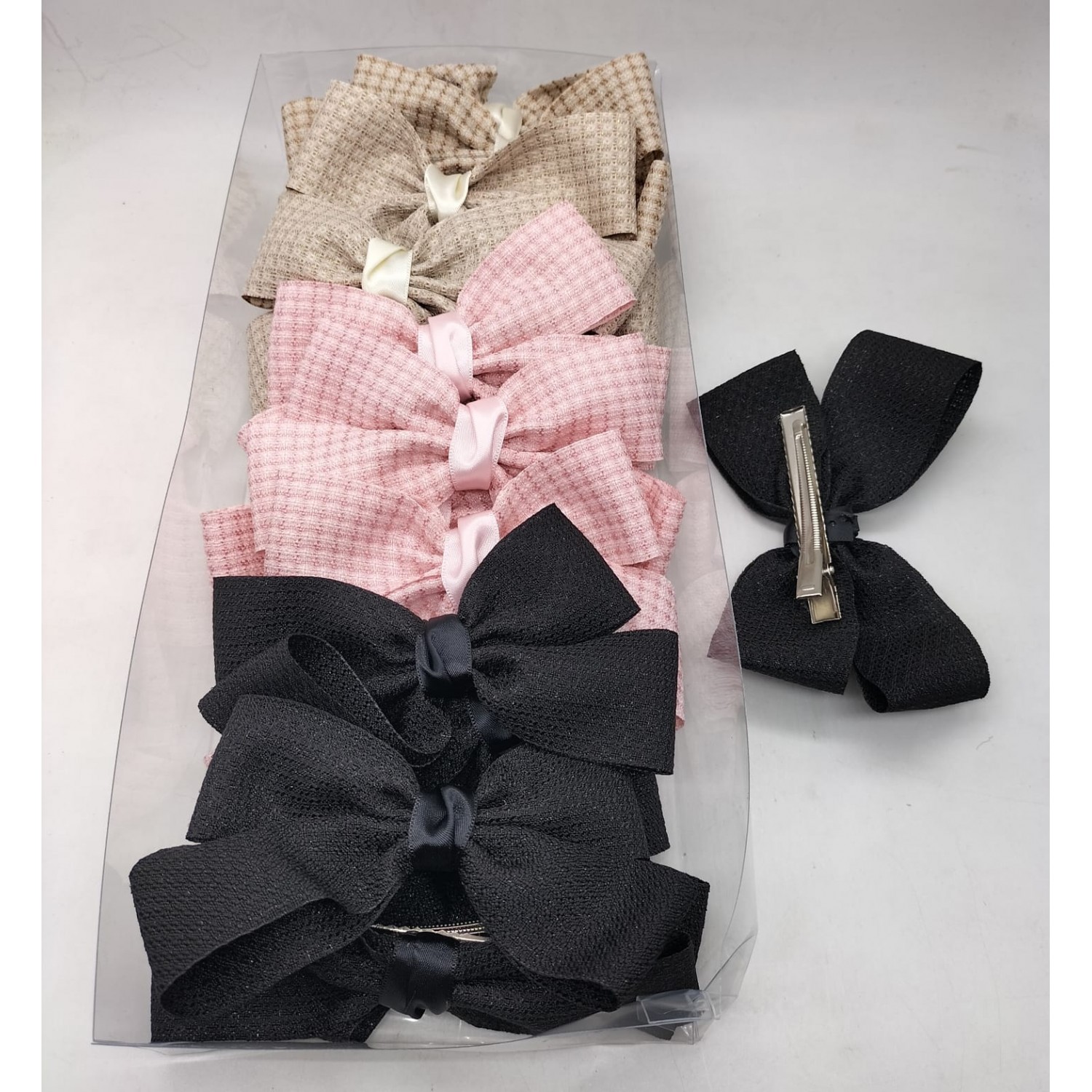 Fashion Alley Bow Hair Pin For Women [Pack Of 20 Pc]