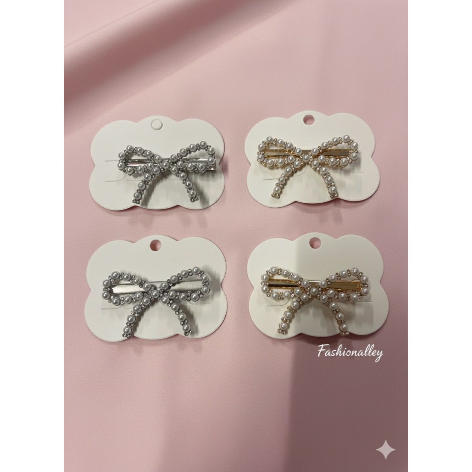 Fashion Alley Bow Design Metal Hair Pin For Women Pack Of 12 Pc Fashion Alley Bow Design Metal Hair Pin For Women Pack Of 12 Pc