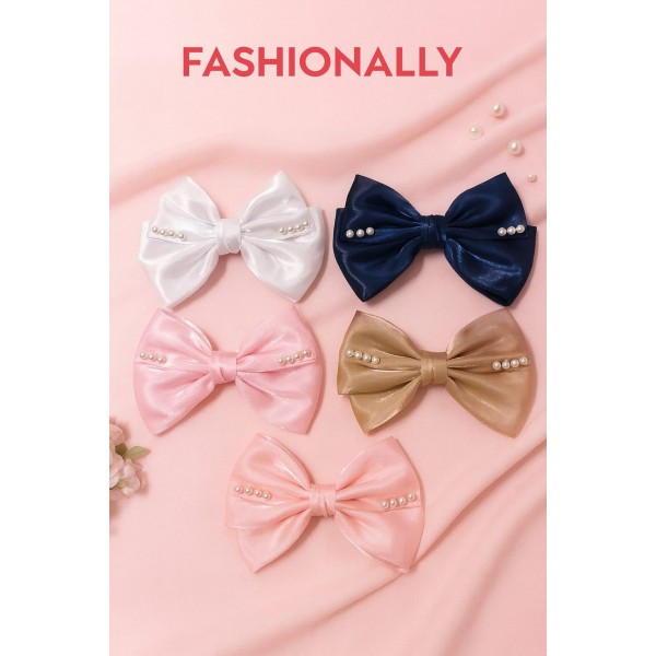 Fashion Alley Bow Pin For Women Pack Of 12 Pc