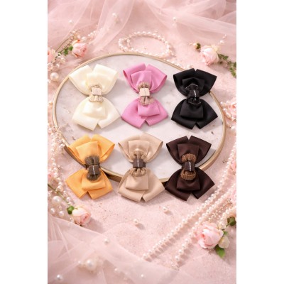 Fashion Alley Bow Hair Pin For Women Pack Of 12 Pc
