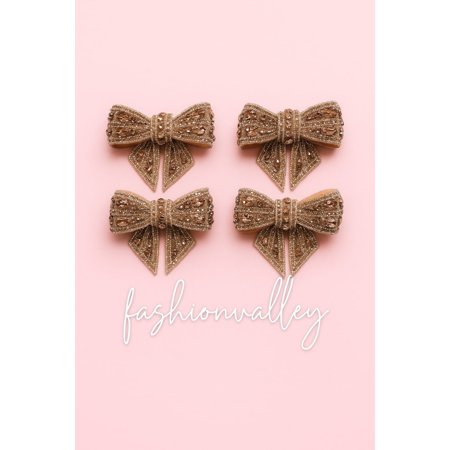 Fashion Alley Peach Color Bow Pin For Women Pack Of 12 Pc Fashion Alley Peach Color Bow Pin For Women Pack Of 12 Pc