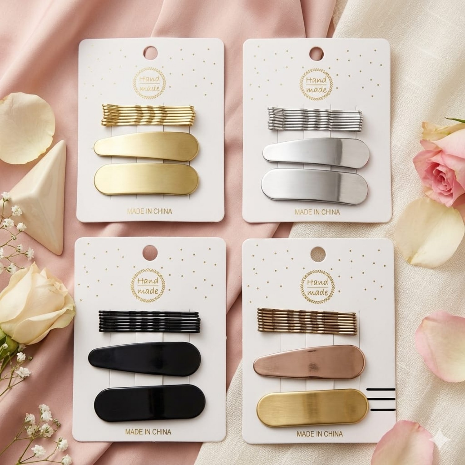 Fashion Alley hair pin for women card of 12