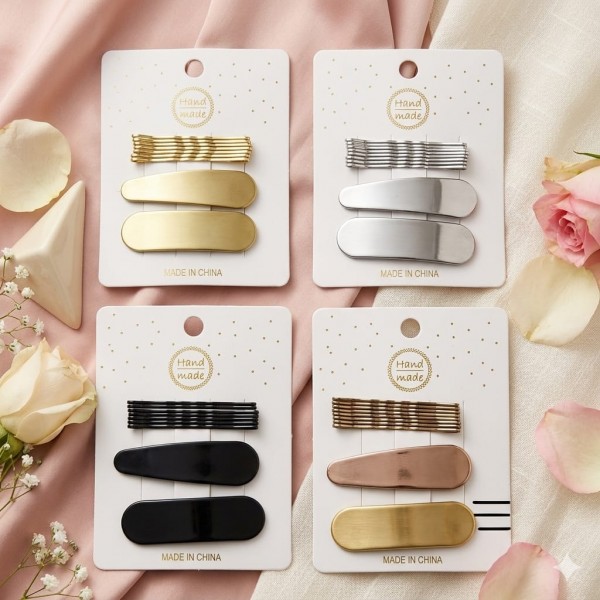 Fashion Alley hair pin for women card of 12