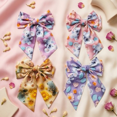 Fashion Alley Bow Clip For Women Pack Of 20 Pc