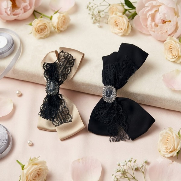 Fashion Alley Bow Clip For Women Pack Of 20 Pc