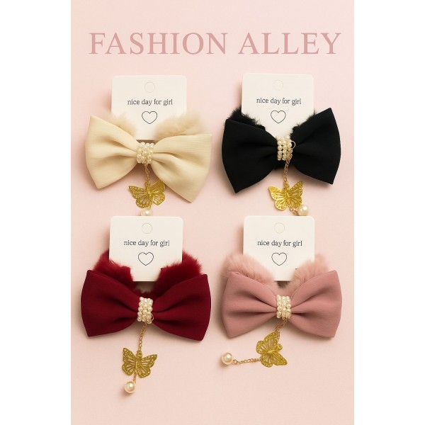 Fashion Alley Bow Pin For Women Pack Of 12 Pc