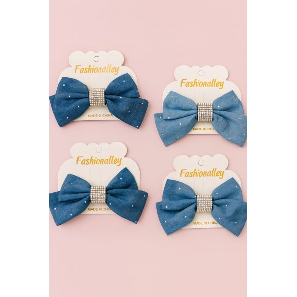 Fashion Alley Bow Pin For Women Pack Of 12 Pc