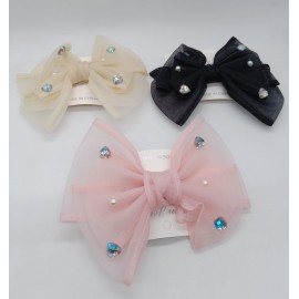 Fashion Alley Bow Pin For Women [Pack Of 12]