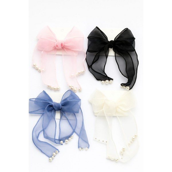 Fashion Alley Bow Pin For Women Pack Of 12 Pc