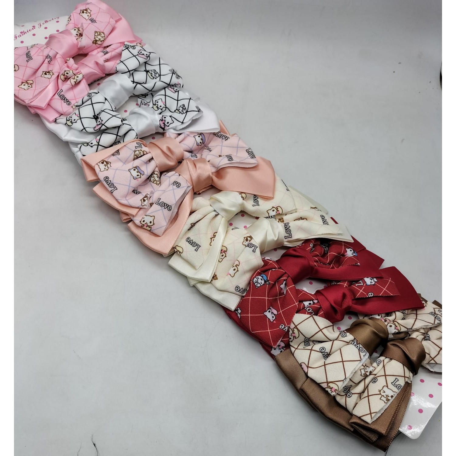 Fashion Alley Bow Hair Pin For Women [Pack Of 12 Pc]