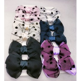 Fashion Alley Bow Pin For  Kids Pack Of 12 Pc