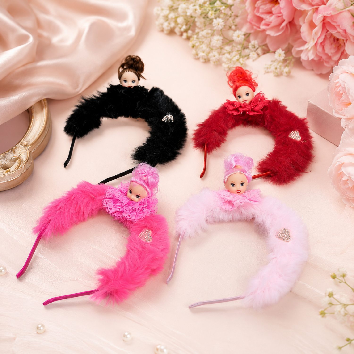 Fashion Alley Hair Band For Kids Pack Of 12 Pc