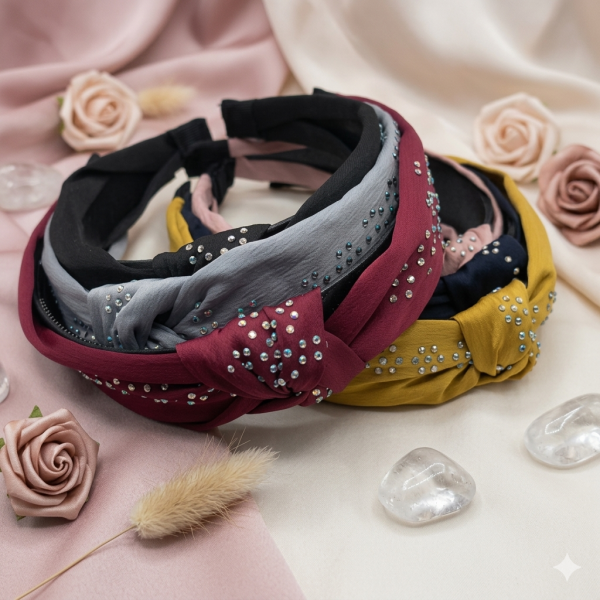 Fashion Alley Assorted Design Head Band Pack Of 12