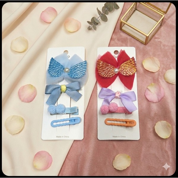 Fashion Alley Hair Pin For Kids Pack Of 12 Card