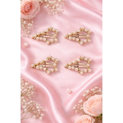 Fashion Alley Metal Hair Pin For Women Pack Of 10 Pc