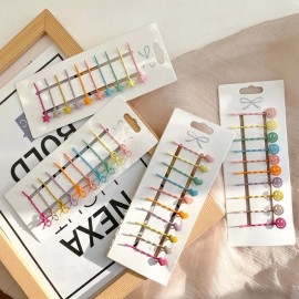 Fashion Alley Assorted Design Bob Hair Pin [Pack Of 12 Cards]