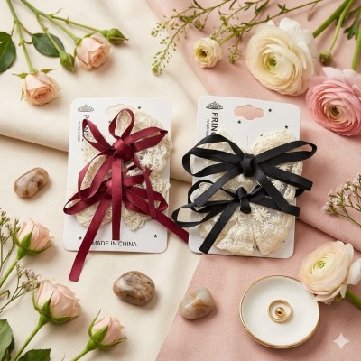 Fashion Alley Bow Hair Pin For Women Pack Of 24 Pc