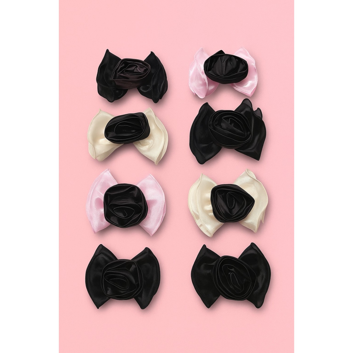 Fashion Alley Flower Hair Pin For Women Pack Of 5