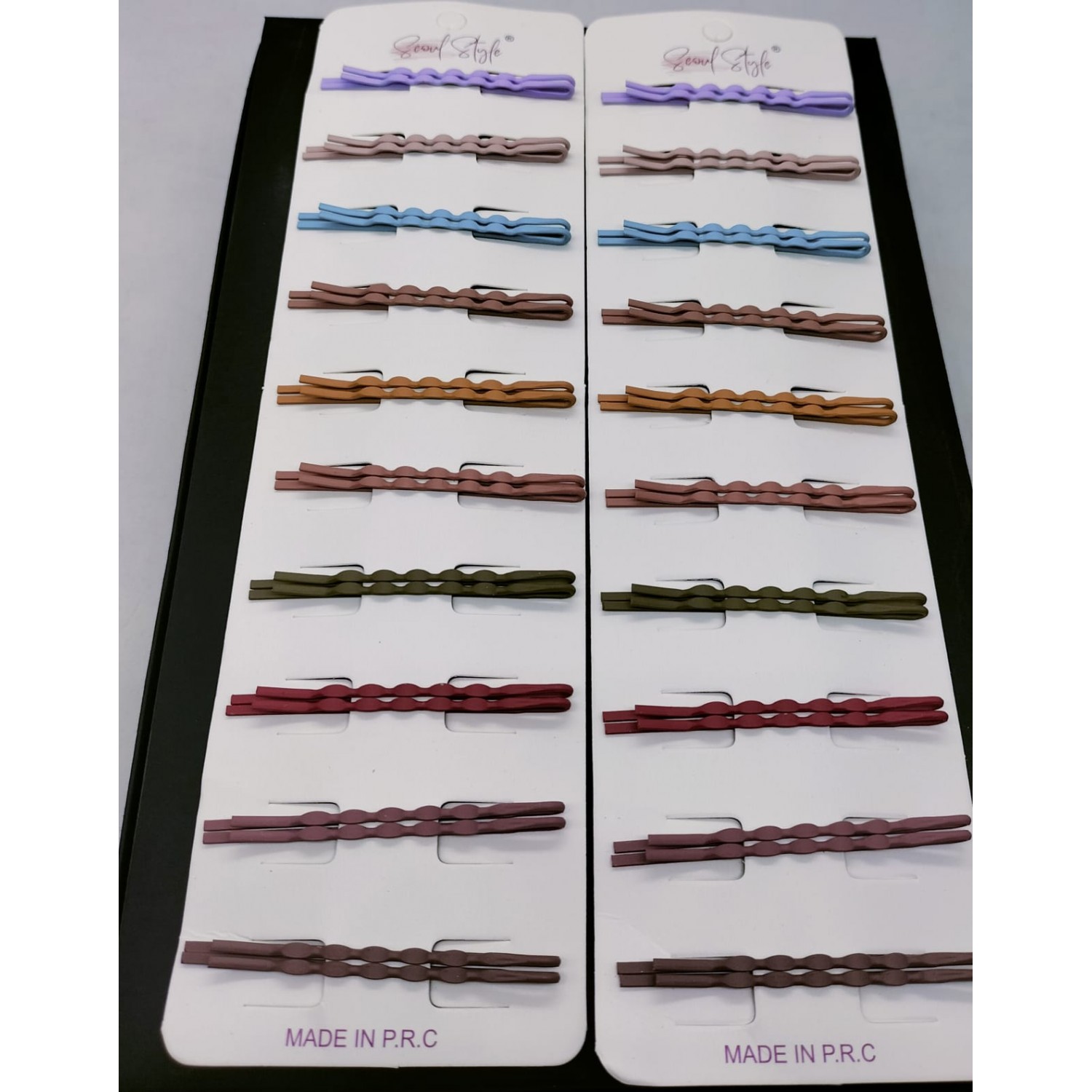 Fashion Alley Hair Pin For Kids Pack Of 12 Card  Fashion Alley Hair Pin For Kids Pack Of 12 Card